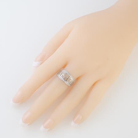 Stříbrný prsten - čiré kulaté zirkony | Argento.cz