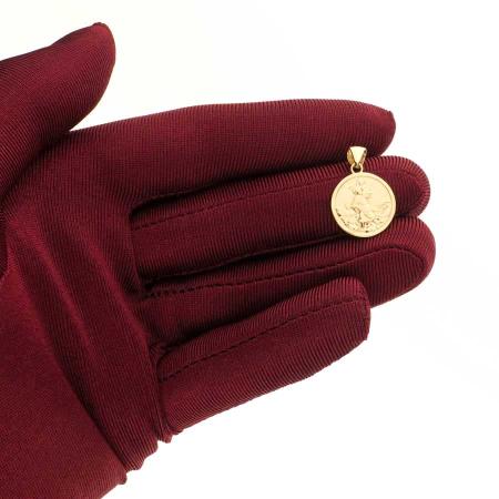 Zlatý přívěsek - sv. Kryštof | Argento.cz