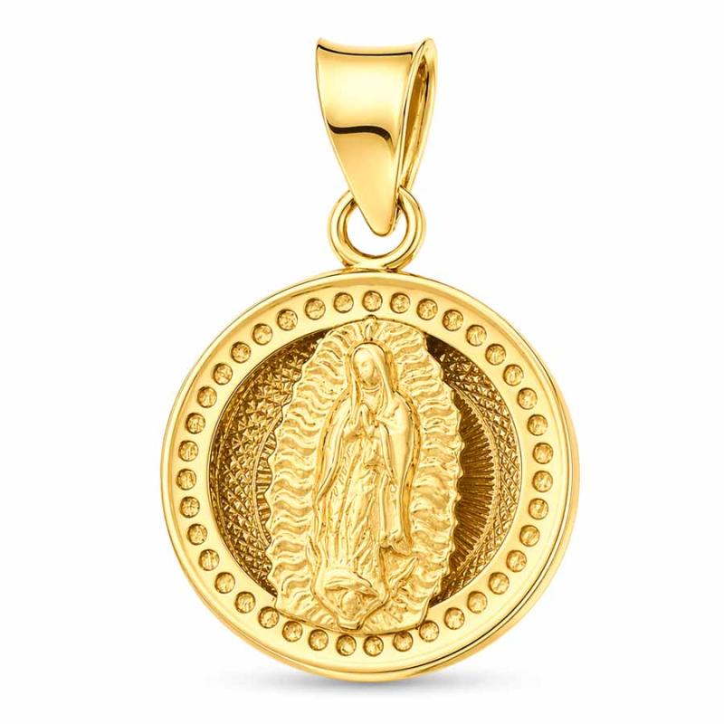 Zlatý přívěsek - Panna Maria Guadalupská, svatý Juda Tadeáš | Argento.cz