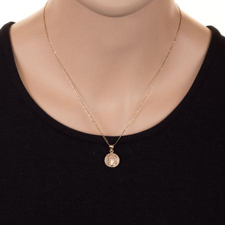 Zlatý přívěsek - Panna Maria Guadalupská, svatý Juda Tadeáš | Argento.cz