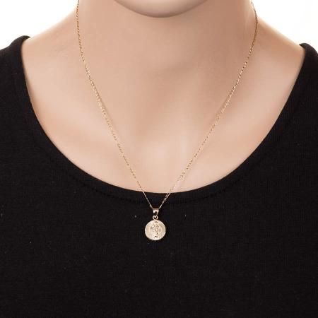 Zlatý přívěsek - Panna Maria Guadalupská, svatý Juda Tadeáš | Argento.cz