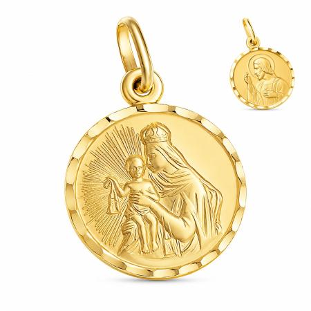 Zlatý přívěsek Škapulíř | Argento.cz