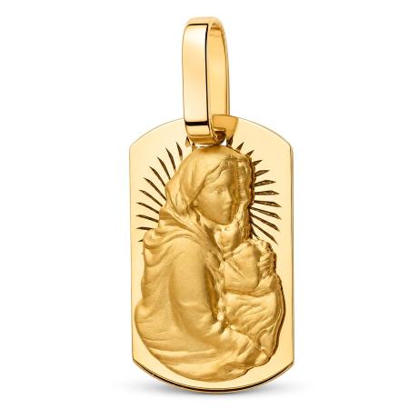Zlatý přívěsek - Panna Maria s dítětem | Argento.cz