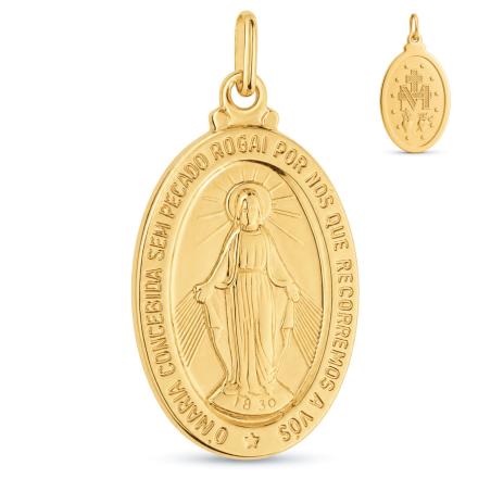 Zlatý přívěsek Zázračná medailka | Argento.cz