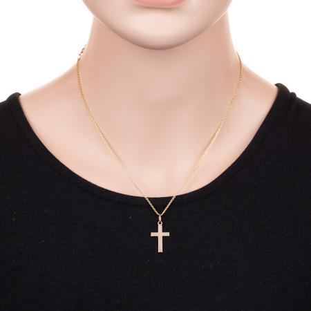 Zlatý přívěsek - křížek | Argento.cz