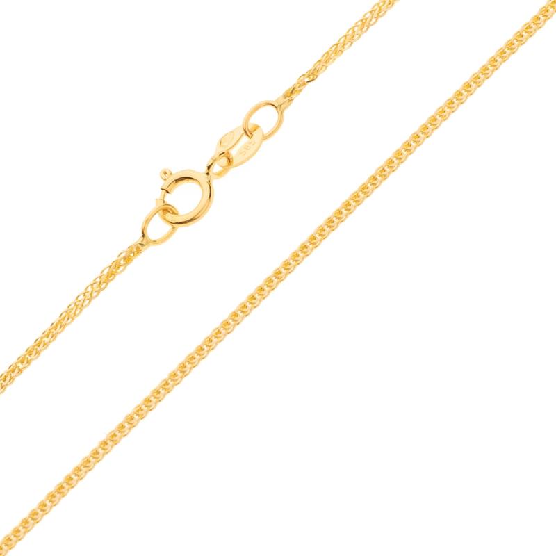 Zlatý řetízek - vzor Liščí ocas, šířka 1 mm | Argento.cz