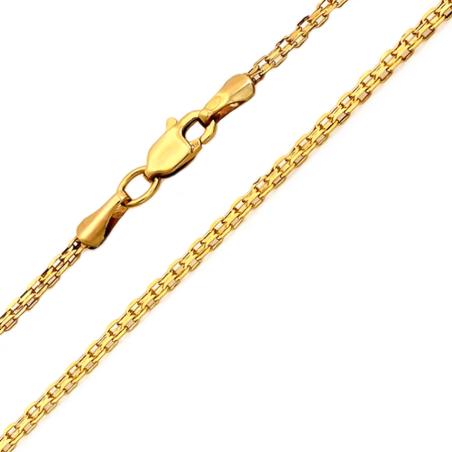 Zlatý řetízek - vzor Bismark, šířka 1,8 mm | Argento.cz