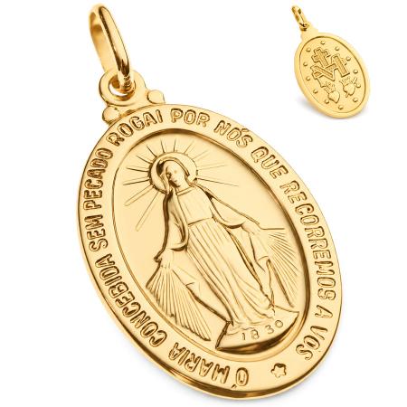 Zlatý přívěsek Zázračná medailka | Argento.cz