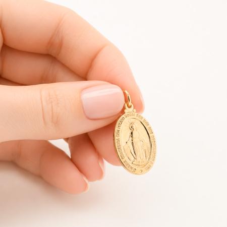 Zlatý přívěsek Zázračná medailka | Argento.cz