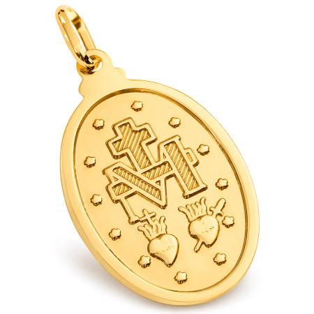 Zlatý přívěsek Zázračná medailka | Argento.cz