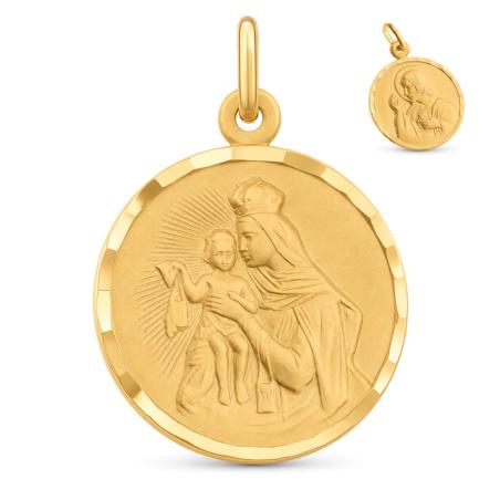 Zlatý přívěsek Škapulíř | Argento.cz