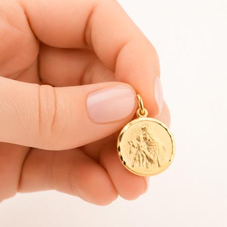 Zlatý přívěsek Škapulíř | Argento.cz