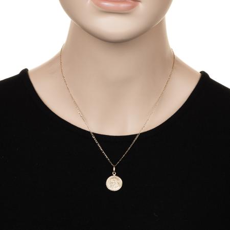 Zlatý přívěsek - Ježíš s trnovou korunou | Argento.cz