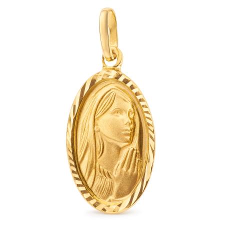 Zlatý přívěsek - modlící se Panna Maria | Argento.cz