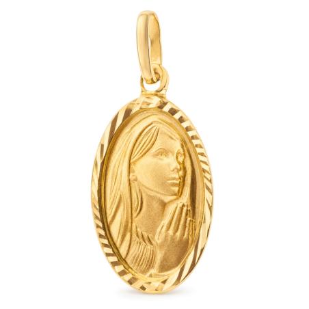 Zlatý přívěsek - modlící se Panna Maria | Argento.cz