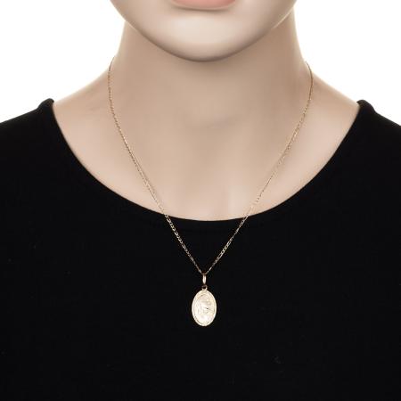 Zlatý přívěsek - modlící se Panna Maria | Argento.cz