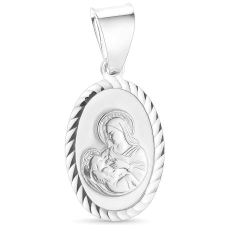 Stříbrný přívěsek - Madona s dítětem | Argento.cz