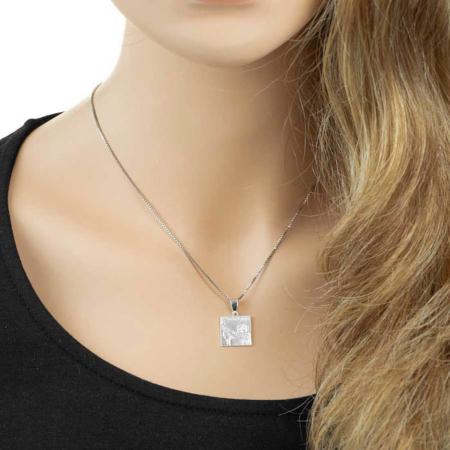 Stříbrný přívěsek - sv. Páter Pio | Argento.cz