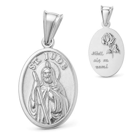 Stříbrný přívěsek - sv. Juda Tadeáš | Argento.cz