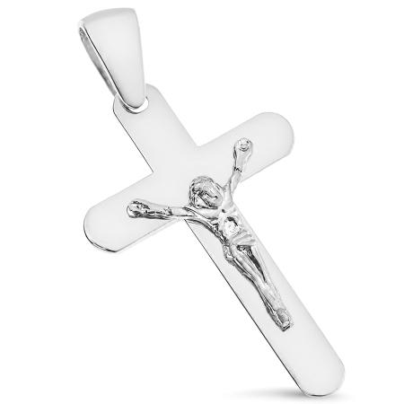 Stříbrný přívěsek - křížek s Ježíšem | Argento.cz