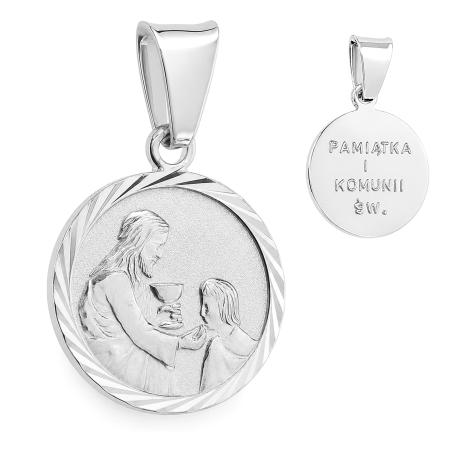 Stříbrný přívěsek - první svaté přijímání | Argento.cz