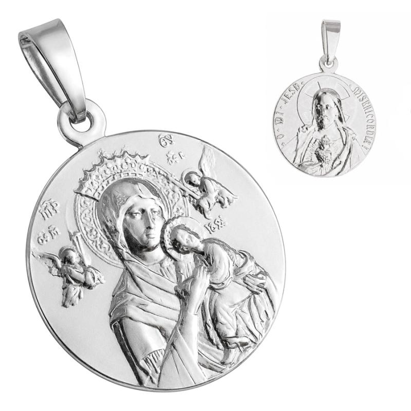 Stříbrný přívěsek - Panna Maria ustavičné pomoci | Argento.cz
