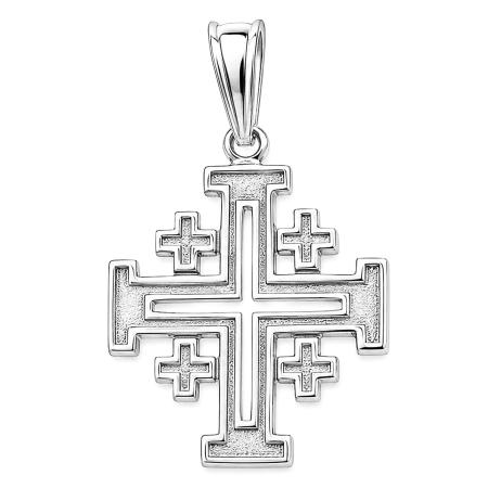 Stříbrný přívěsek - Jeruzalémský křížek | Argento.cz